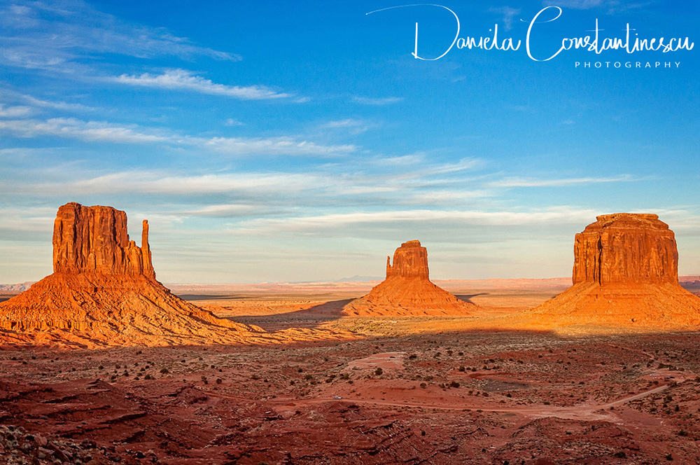 Monument Valley Mittens Golden Hour